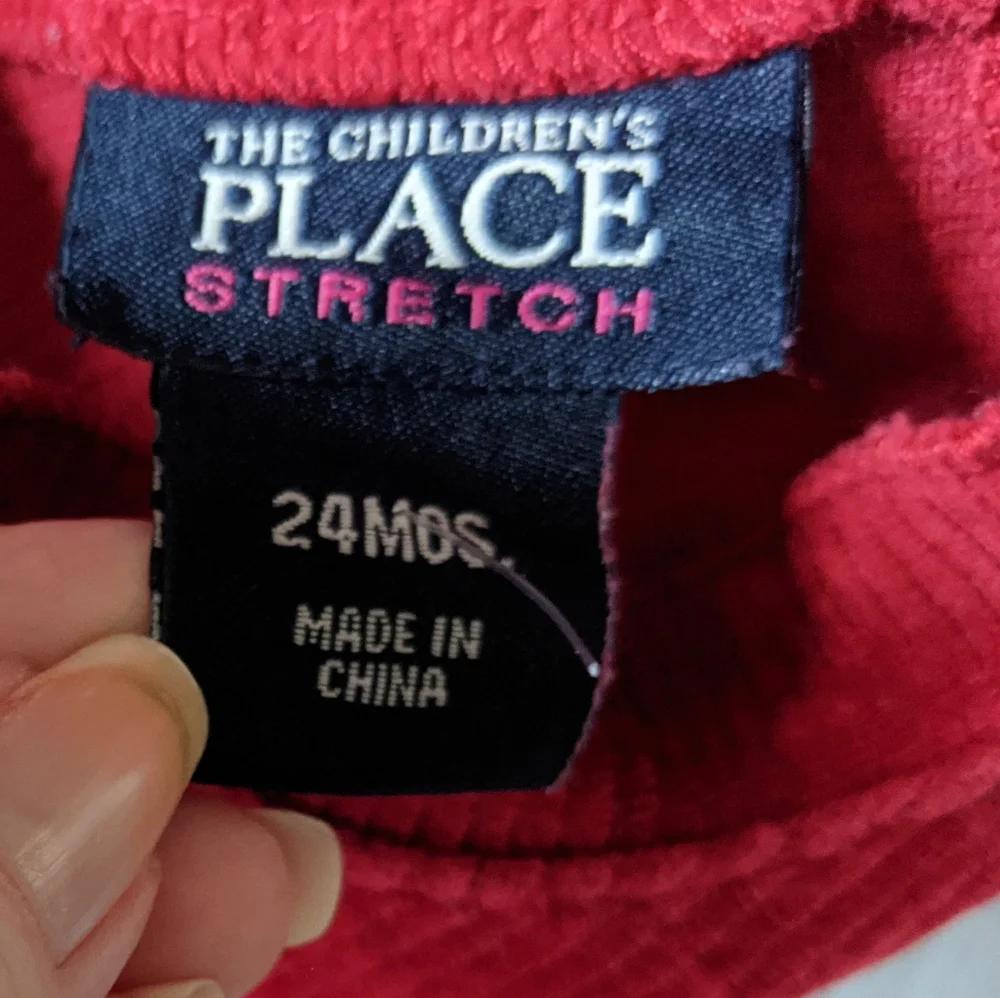 The Children's Place Red Valour Outfit